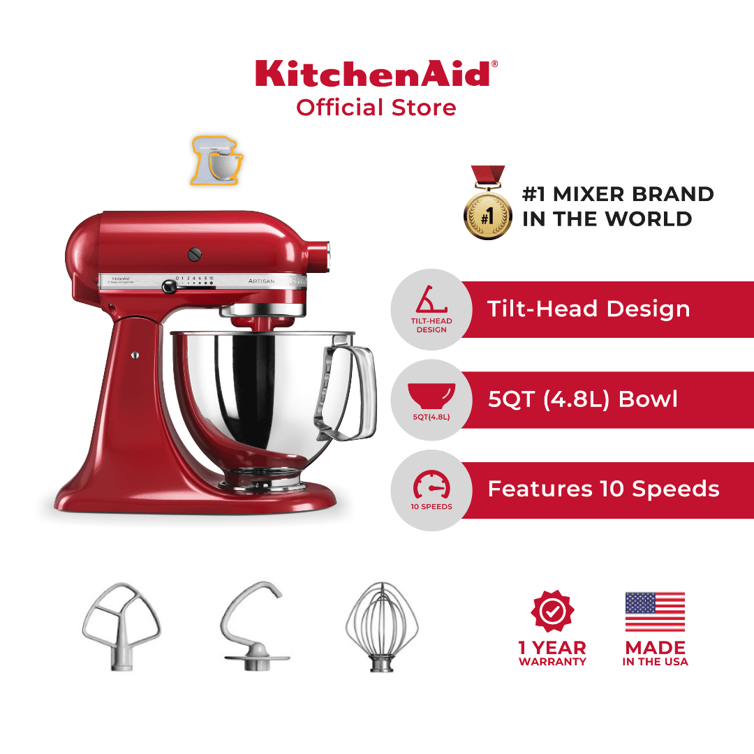 KitchenAid Product Artisan® Series 5 Quart Tilt-Head Stand Mixer - Image