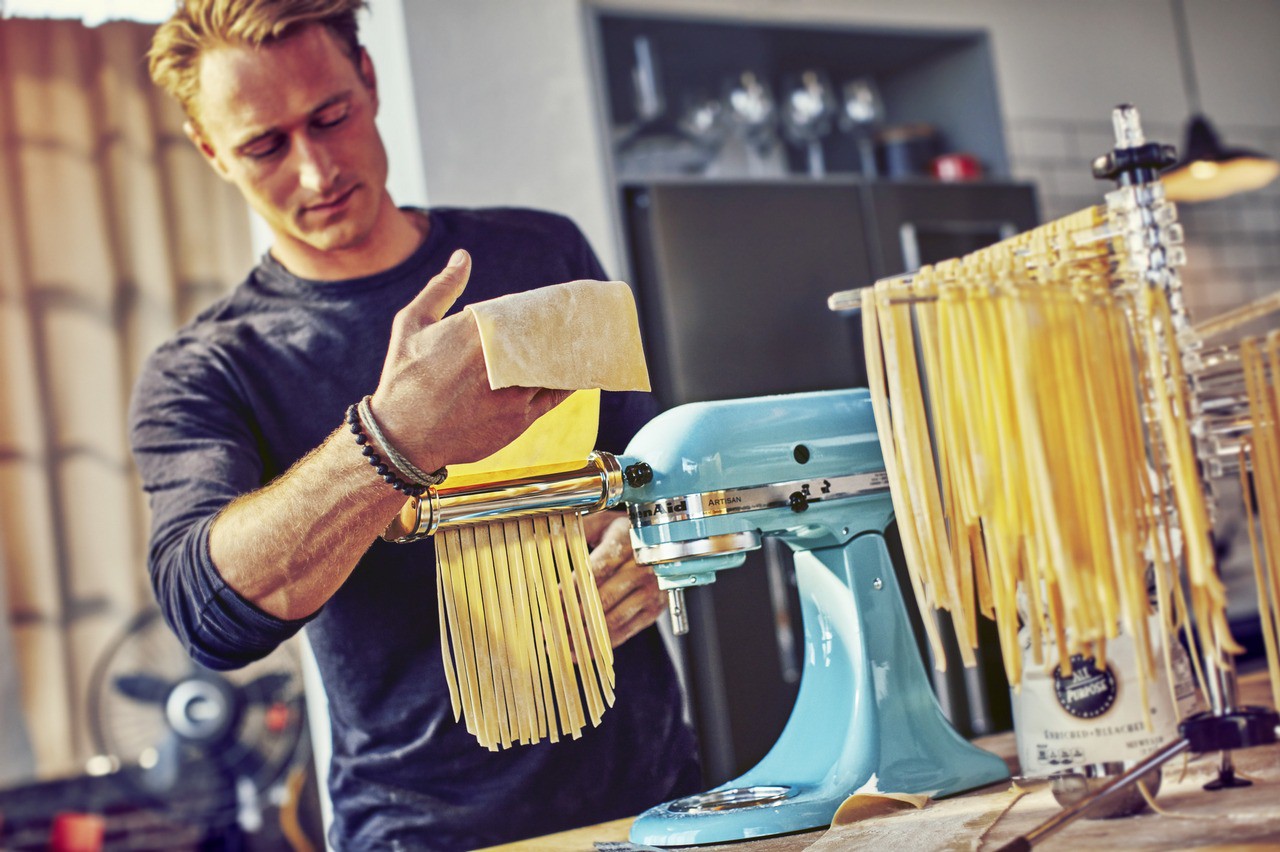 Stand mixer attachments prompt new waves of inspiration, from fresh ground meat to pasta made at home.