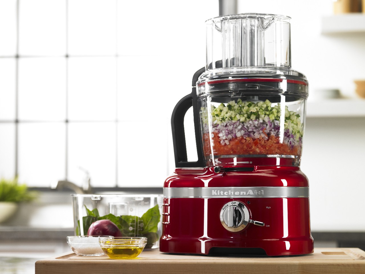 Get cooking with KitchenAid® food processors.