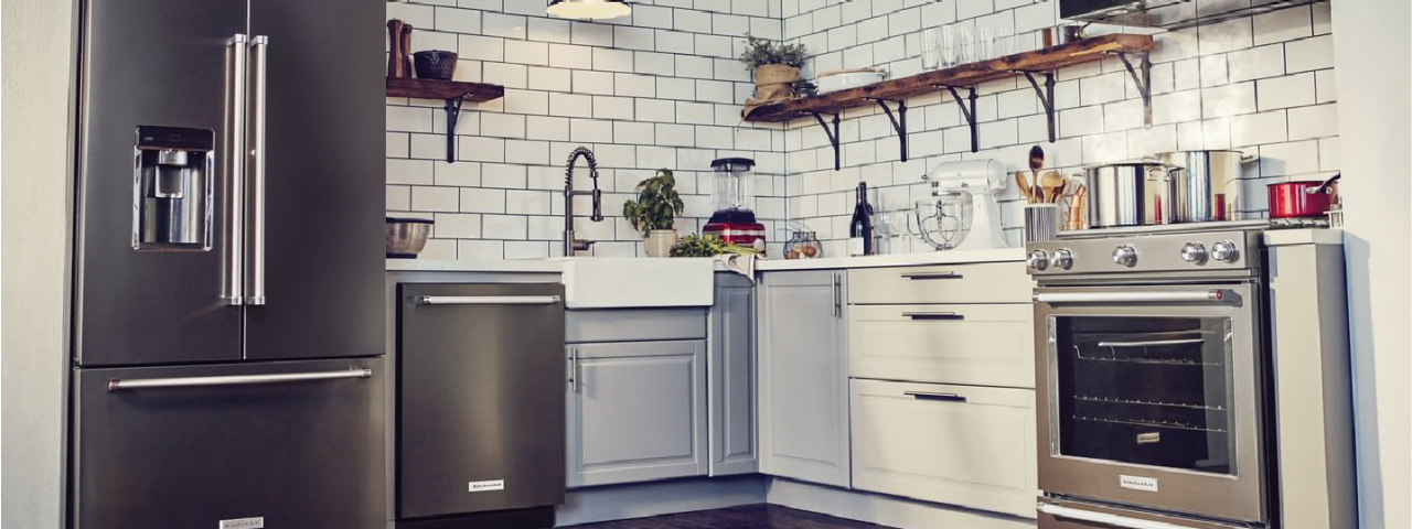 Browse KitchenAid's premium line of major appliances