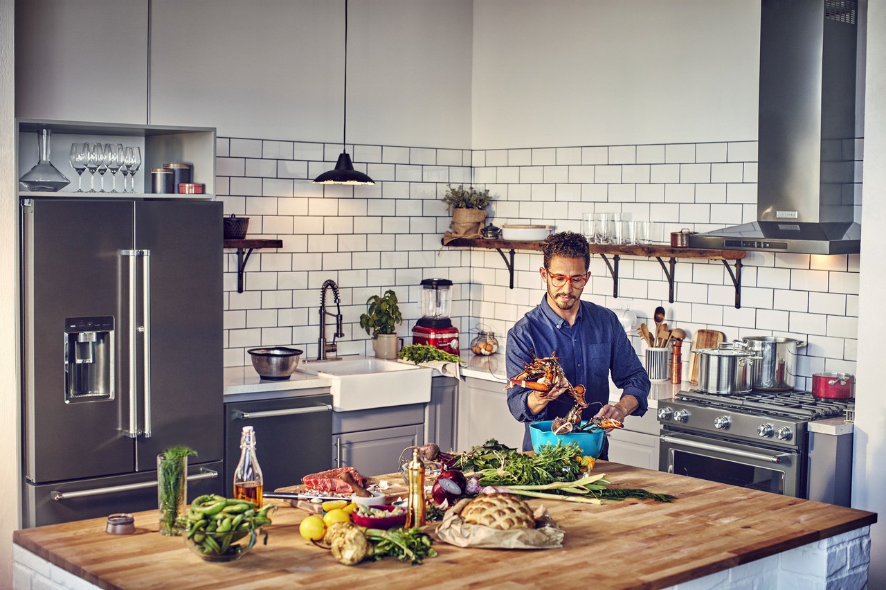 Be Bold with Black Stainless Steel Appliances, KitchenAid