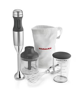 Versatile immersion blenders from KitchenAid.