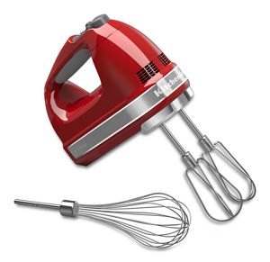 Hand held mixers from KitchenAid.