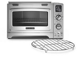 Bake, toast, roast and reheat with KitchenAid® toaster ovens.