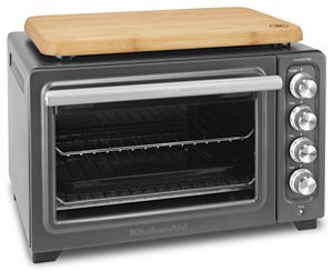 KitchenAid® toaster ovens feature a range of cooking options.
